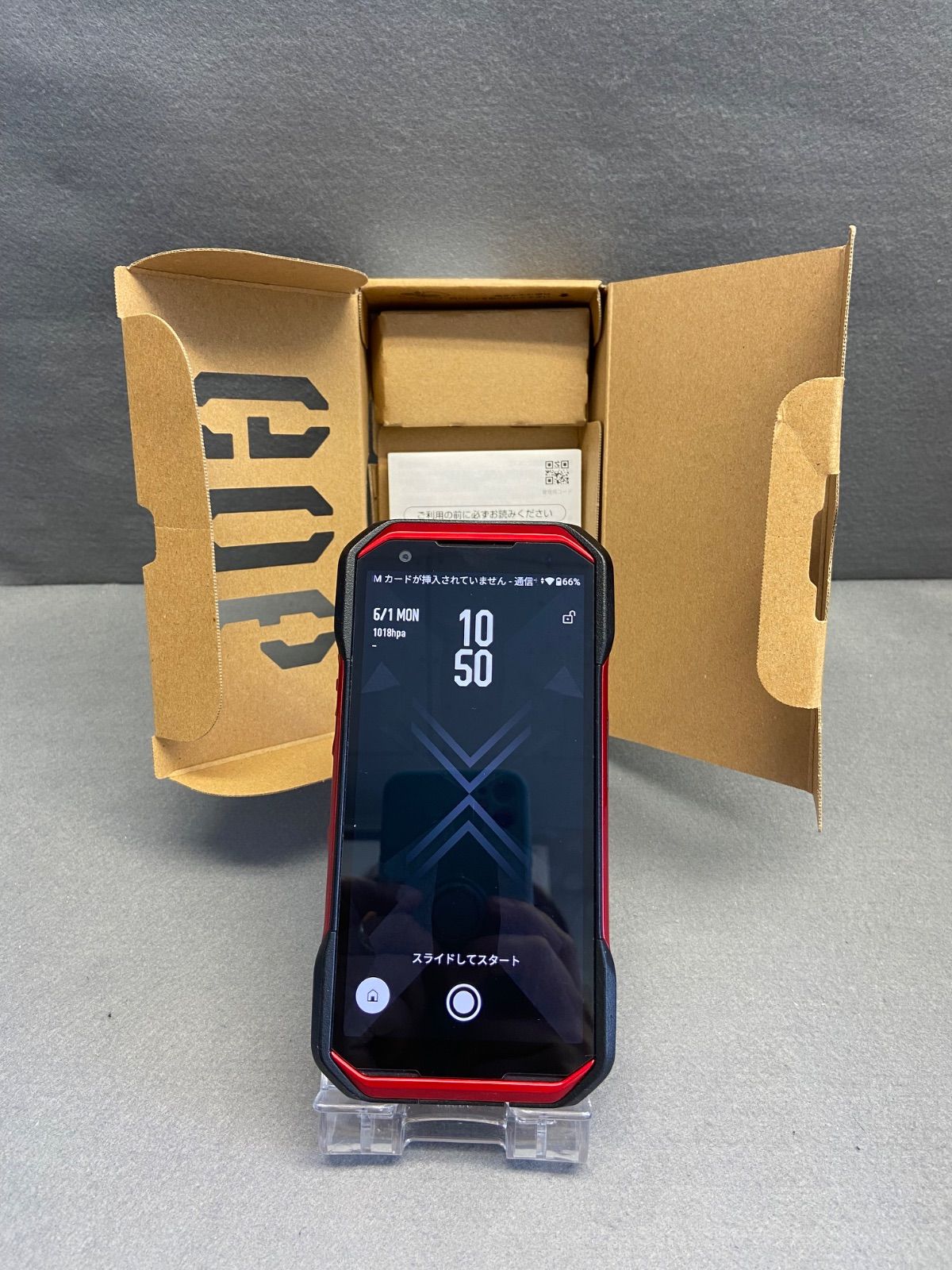 美品 SIMフリー TORQUE G06 KYG03 128GB レッド色-日本人気商品
