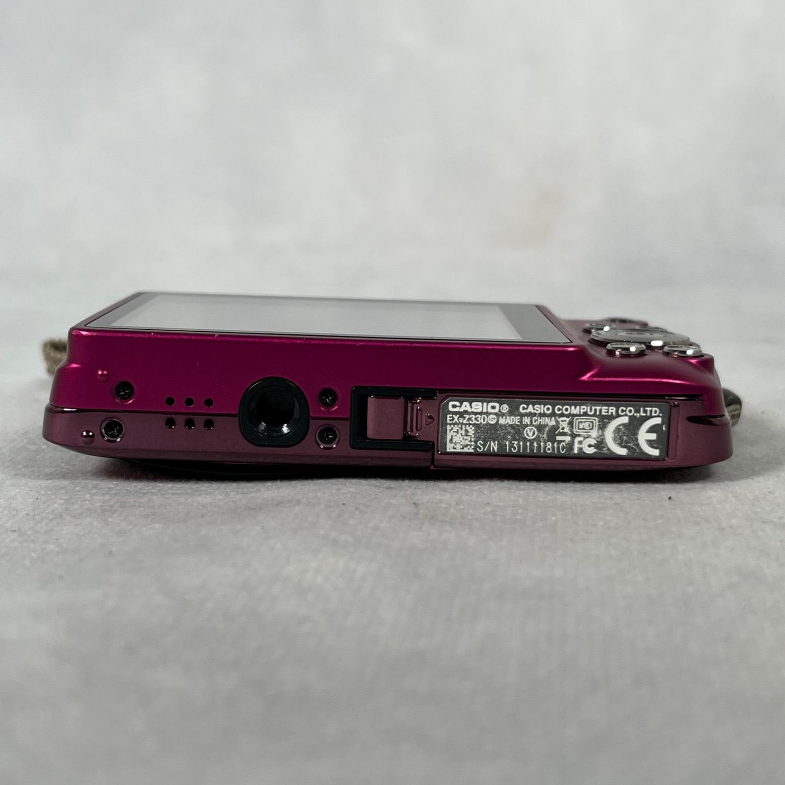 管2605-342】CASIO カシオ EXILIM ZOOM EX-Z330 コンパクトデジタル 