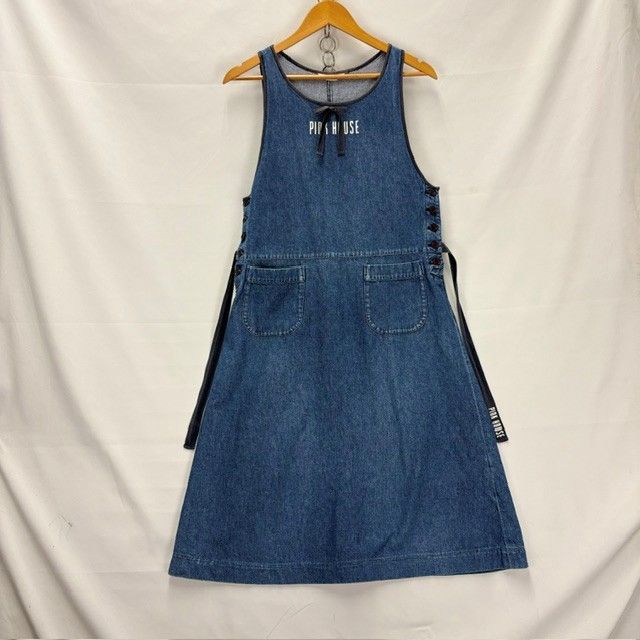 PINKHOUSE 90s デニムワンピース ジャンパースカート FADE 08060105 02