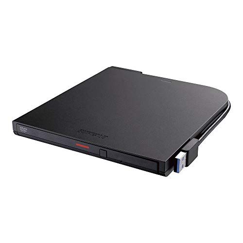 バッファロー BUFFALO USB3.2(Gen1)対応ポータブルDVD-ROM読込専用モデル DVSM-PTR8U3-BKAAR 89b5062b