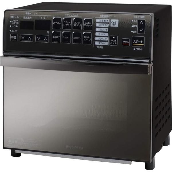 【中古】アイリスオーヤマ リクック熱風オーブン オーブンレンジ ノンフライ 電子レンジ コンベクション トースト リクック スチーム ヘルシー 簡単調理 スチ