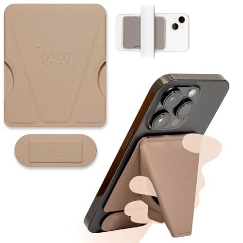 beak [ビーク] スマホ用グリップスタンド & アタッチ iPhone 15,14,13,12,11,X,SE 全シリーズ Android スマホ 全機種対応 3-in-1 背面マグネット 薄型軽量 折り紙 画面割れ防止 スマホリング ス 58374d26