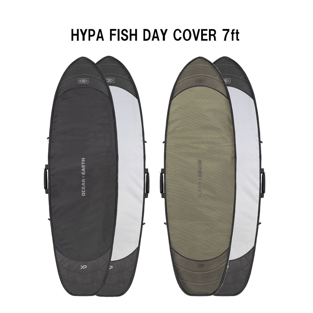 オーシャンアンドアースOCEAN&EARTH O&E HYPA FISH DAY COVER 7ft　フィッシュボードハードケース　