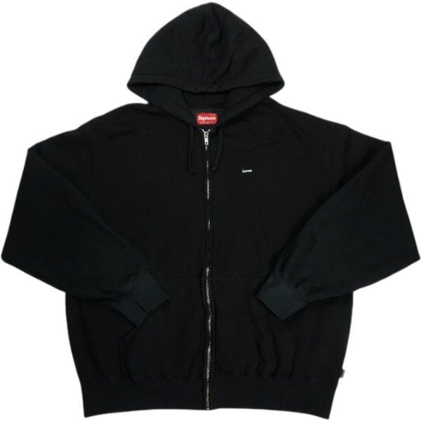Size【L】 SUPREME シュプリーム 25FW Small Box Zip Up Hooded Sweatshirt Black ジップパーカー 黒 【中古品-良い】 30009348