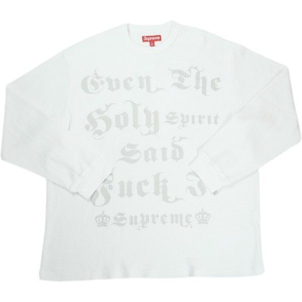 Size【XL】 SUPREME シュプリーム 25FW Angel Thermal White サーマルロンT 白 【中古品-良い】 30009352