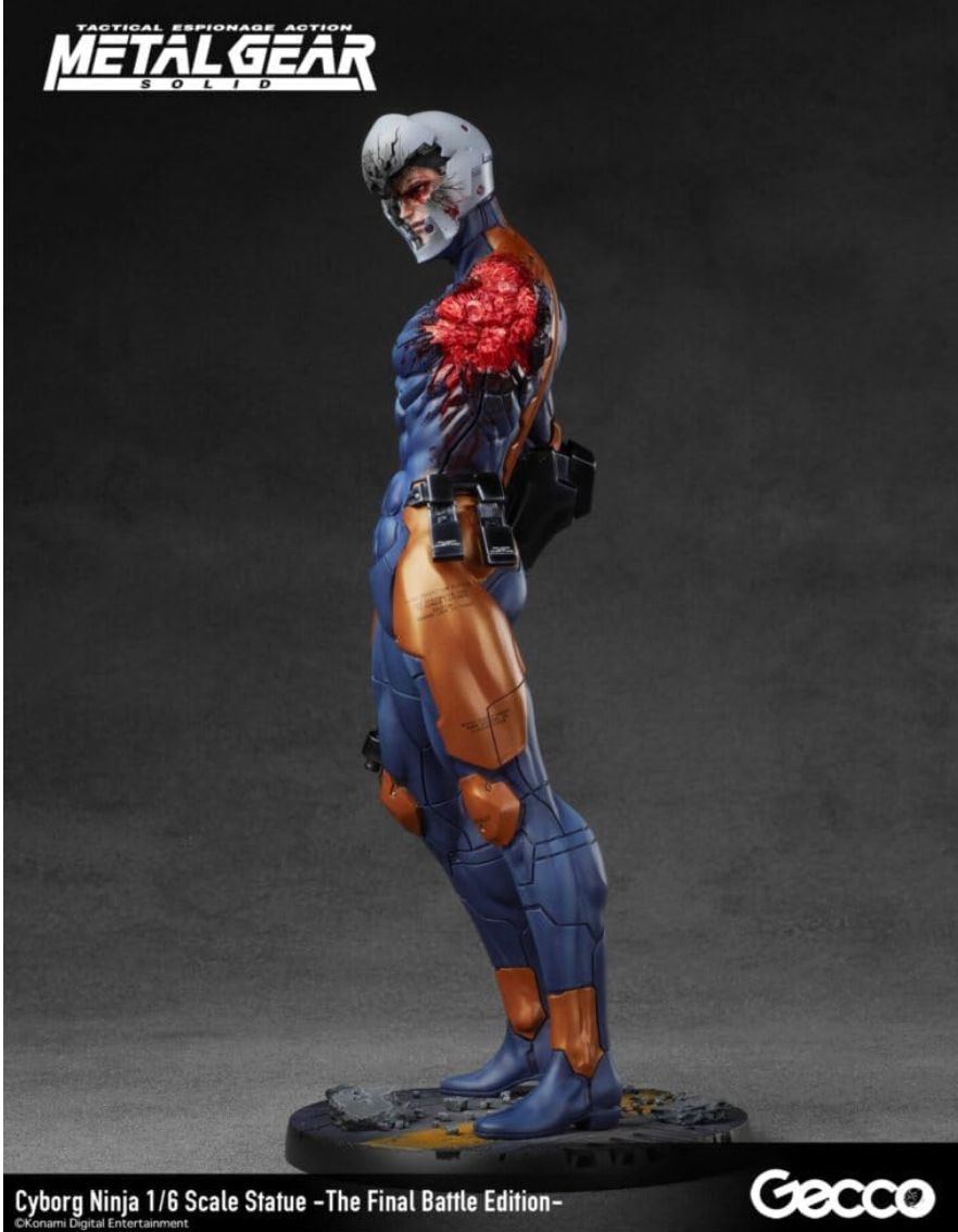 サイボーグ忍者 ファイナルバトルエディション 1/6 スタチュー メタルギア Gecco