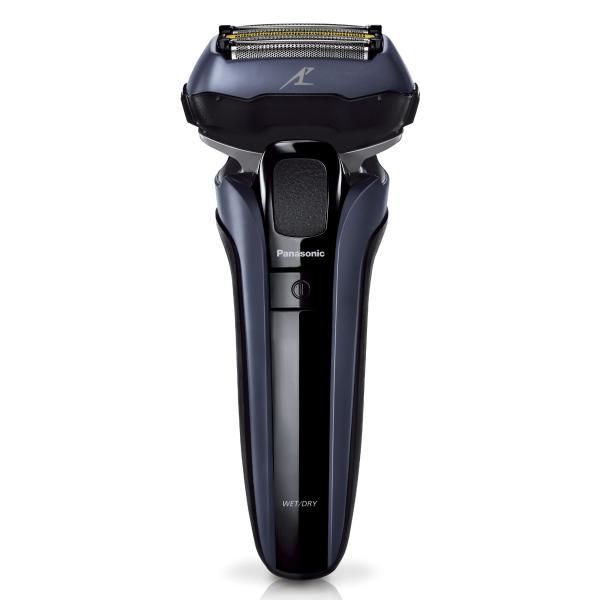 【中古】パナソニック ラムダッシュPRO メンズシェーバー 5枚刃 青 ES-LV5V-A