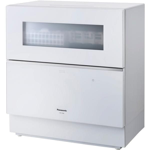 【中古】パナソニック 食器洗い乾燥機 食洗機 ナノイーX搭載 ホワイト NP-TZ300-W