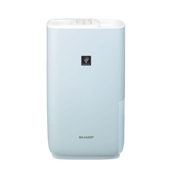 【中古】シャープ 加湿器 ハイブリッド 給水かんたん ハイパワータイプ プラズマクラスター 7000 モイストブルー HV-P75-A