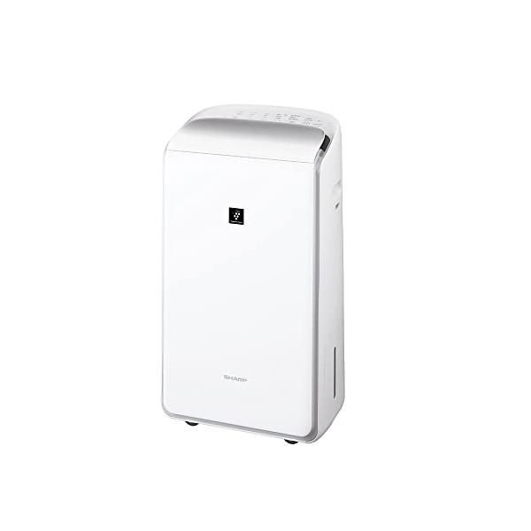 【中古】シャープ 衣類乾燥 除湿機 CV-PH140-W ハイブリッド式 年中速乾 14L/日 12畳 ファミリータイプ プラズマクラスター 25000 上下