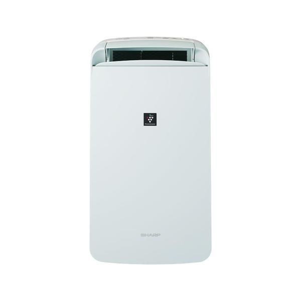 【中古】シャープ 衣類乾燥 除湿機 CM-T100-W 室温差約-10°冷風 プラズマクラスター 7000 消臭 カビ抑制 梅雨 パワフル除湿 上下 オートル