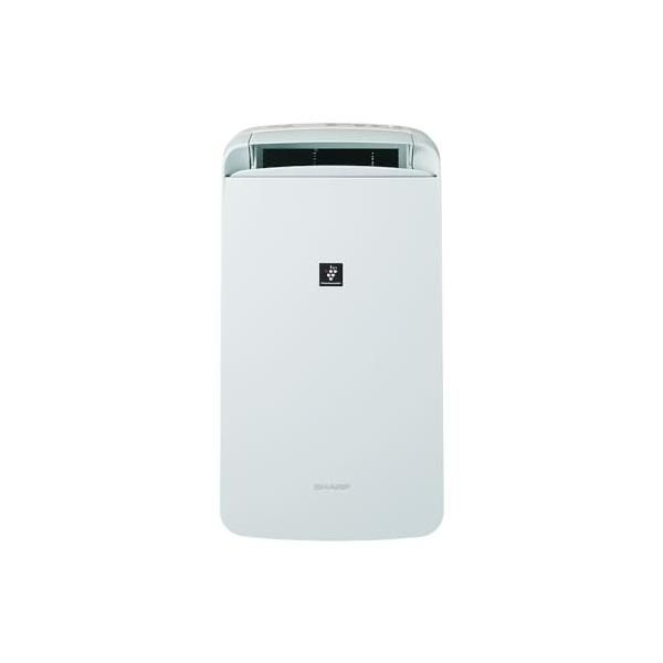 【中古】シャープ 冷風 衣類乾燥 除湿機 CM-R100-W コンプレッサー 方式 10L/日 冷風タイプ プラズマクラスター7000 上下 オートルーバー