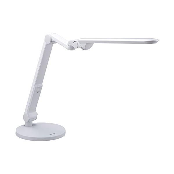 【中古】パナソニック LEDデスクライト 置き形 ホワイト SQ-LD521-W