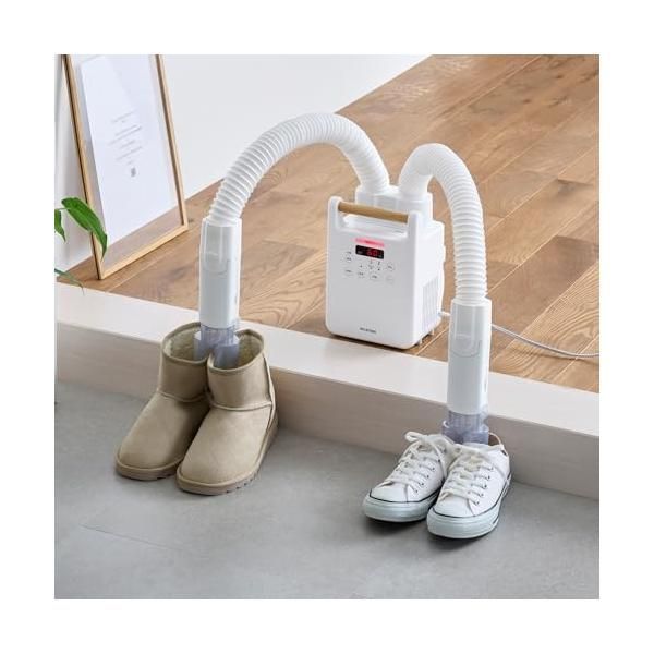 【中古】KARARIE くつ乾燥 760W 温度センサー サーモスタット 温度ヒューズ くつ乾燥アタッチメント付属