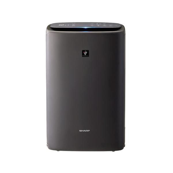 【中古】シャープ 加湿 空気清浄機 KI-PS50-H プラズマクラスター 25000 空気清浄 23畳 グレー タンク容量 約2.7L/加湿量600mL