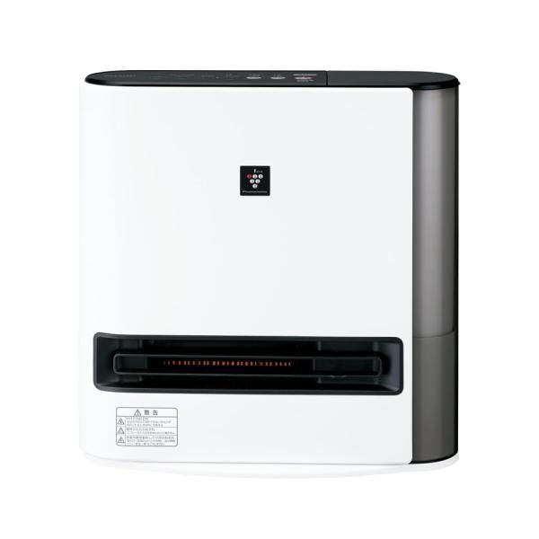 【中古】シャープ プラズマクラスター 加湿 セラミックファンヒーター HX-RK12-W ホワイト 暖房8(6)畳 / 加湿18(11)畳/大風量 プラズマク