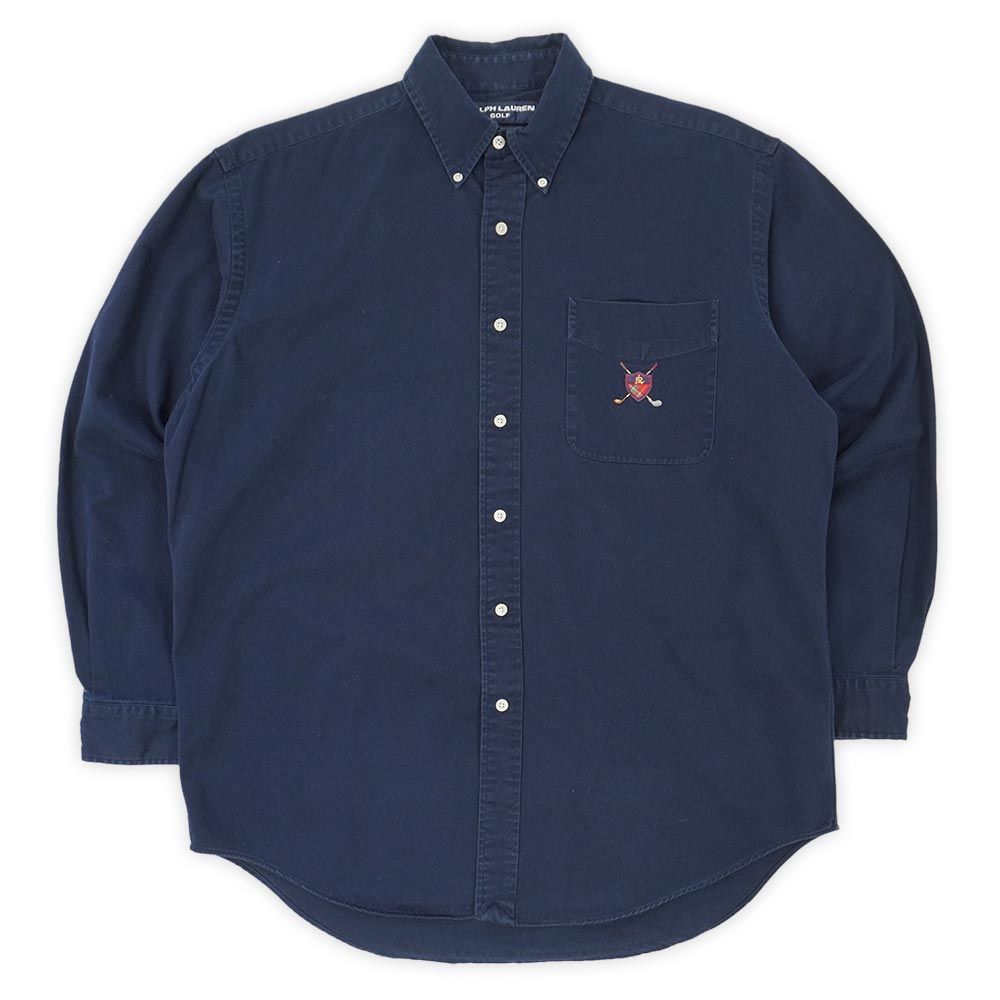 90s Ralph Lauren TILDEN ボタンダウンシャツ XL 刺繍 ポロラルフローレン POLO RALPH LAUREN 90s 90年代 ボタンダウンシャツ