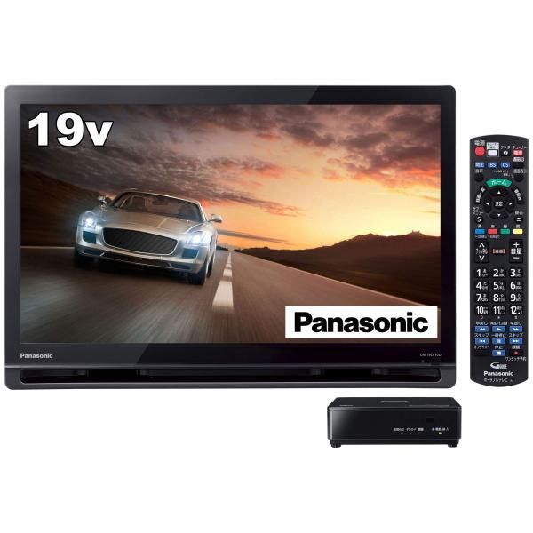 【中古】パナソニック 19V型 ハイビジョン ポータブル 液晶テレビ プライベート・ビエラ ブラック UN-19CF10-K