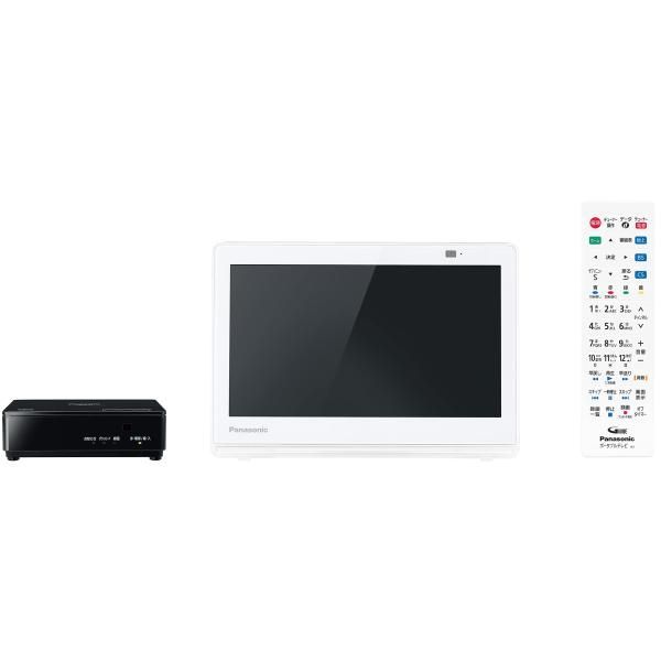 【中古】パナソニック 10V型 480p ポータブル 液晶テレビ 2021年モデル プライベート・ビエラ 防水タイプ ホワイト UN-10E11-W