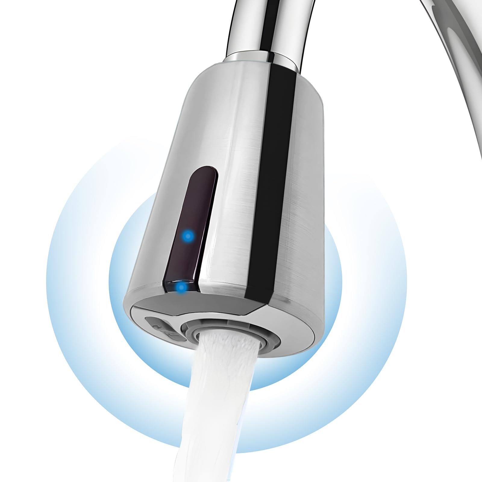 Topsky 自動センサー水栓 自動センサー蛇口 非接触式 蛇口 アクセサリー 電池式 USB充電 水栓金具 後付け 取り付け便利 水栓に対応アクセサリー 洗面所 洗面台 シンク 浴室 バスルーム インストール便利 節約 清潔 お洒落YZ fa651981