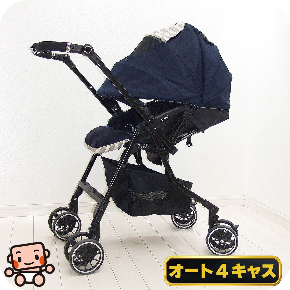 お得っ！厳選】綺麗 ベビーカー Combi コンビ メチャカル オート4 