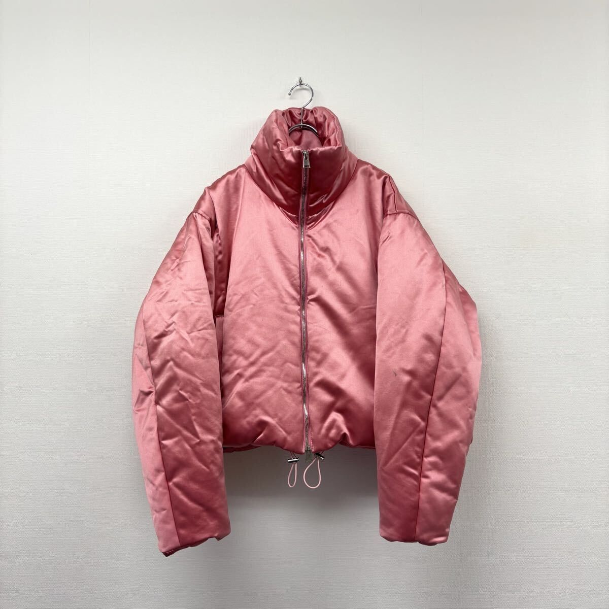 OUAT オーユーエーティー サテン 中綿 ジャケット ピンク 系 サイズ 2 805-0080