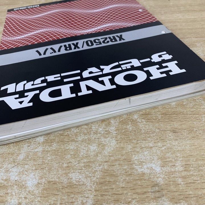 ○01)【1点限り!】HONDA サービスマニュアル XR250/バハ 6冊セット