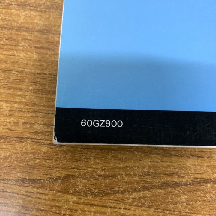 ○01)【1点限り!】ホンダ サービスマニュアル ZOOK/MS50L/AF26/60GZ900