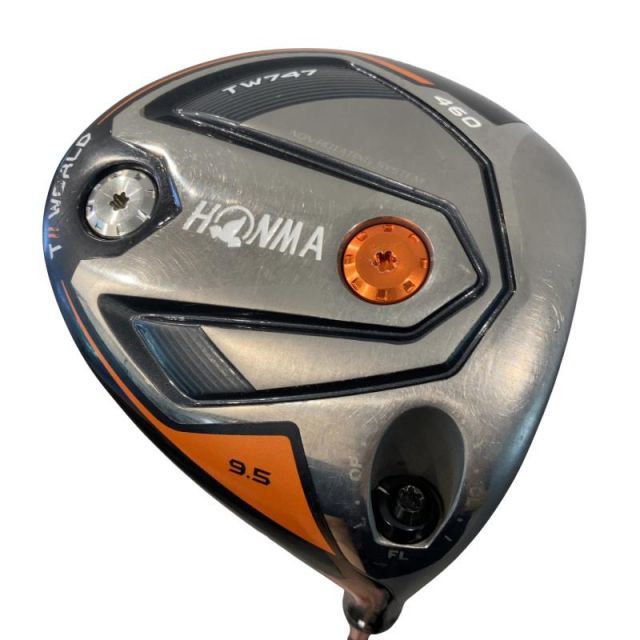 【中古】 本間ゴルフ TOUR WORLD TW747 460 9.5° ドライバー DR VIZARD FD-6 (フレックスS) メンズ 男性用 右利き 右用 Cランク ゴルフクラブ