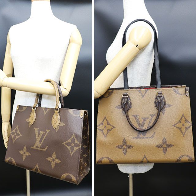RFID 正規品 ルイヴィトン オンザゴーMM リバース モノグラム キャンバス ルイヴィトン LOUIS VUITTON オンザゴー MM モノグラムキャンバス