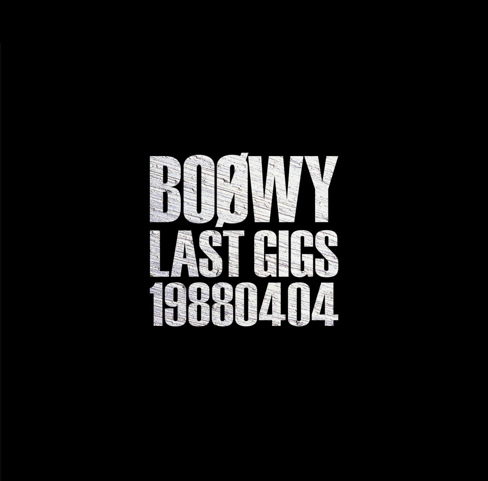【CD】LAST GIGS -1988.04.04-