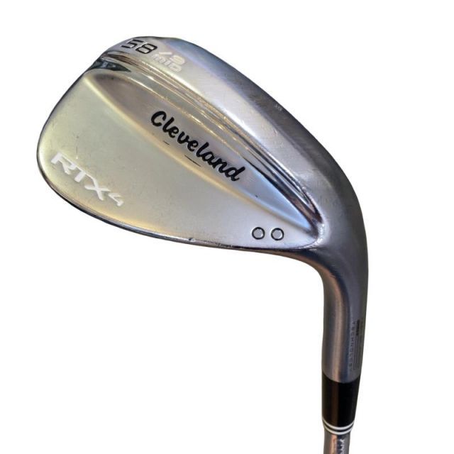 【中古】 クリーブランド Cleveland RTX-4 ツアーサテン 58°/09° MID ウェッジ WG NS PRO 950GH (フレックスS) メンズ 男性用 右利き 右用 Cランク ゴルフクラブ