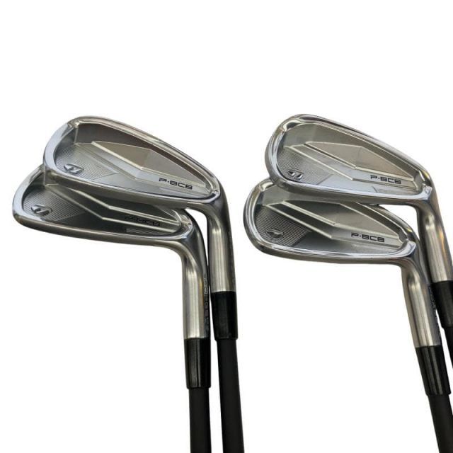 【中古】 テーラーメイド Taylor Made P・8CB(2025) 5S アイアンセット IR 純正特注シャフト (フレックスS) メンズ 男性用 右利き 右用 Cランク ゴルフクラブ