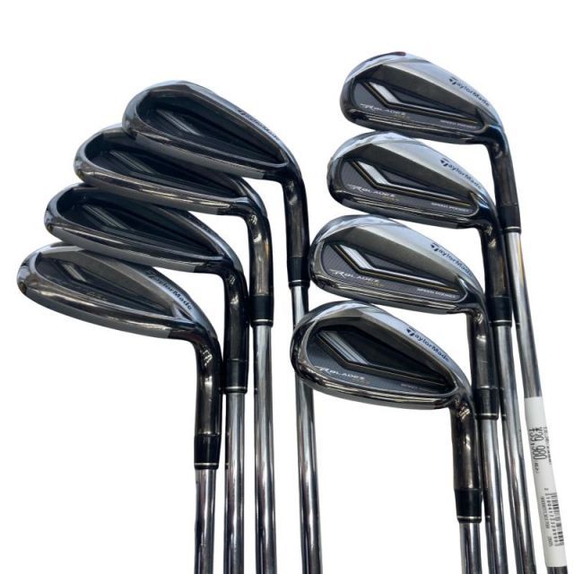 【中古】 テーラーメイド ROCKET BLADEZ MAX 8S アイアンセット IR KBS C-TAPER 90 (フレックスS) メンズ 男性用 右利き 右用 Cランク ゴルフクラブ
