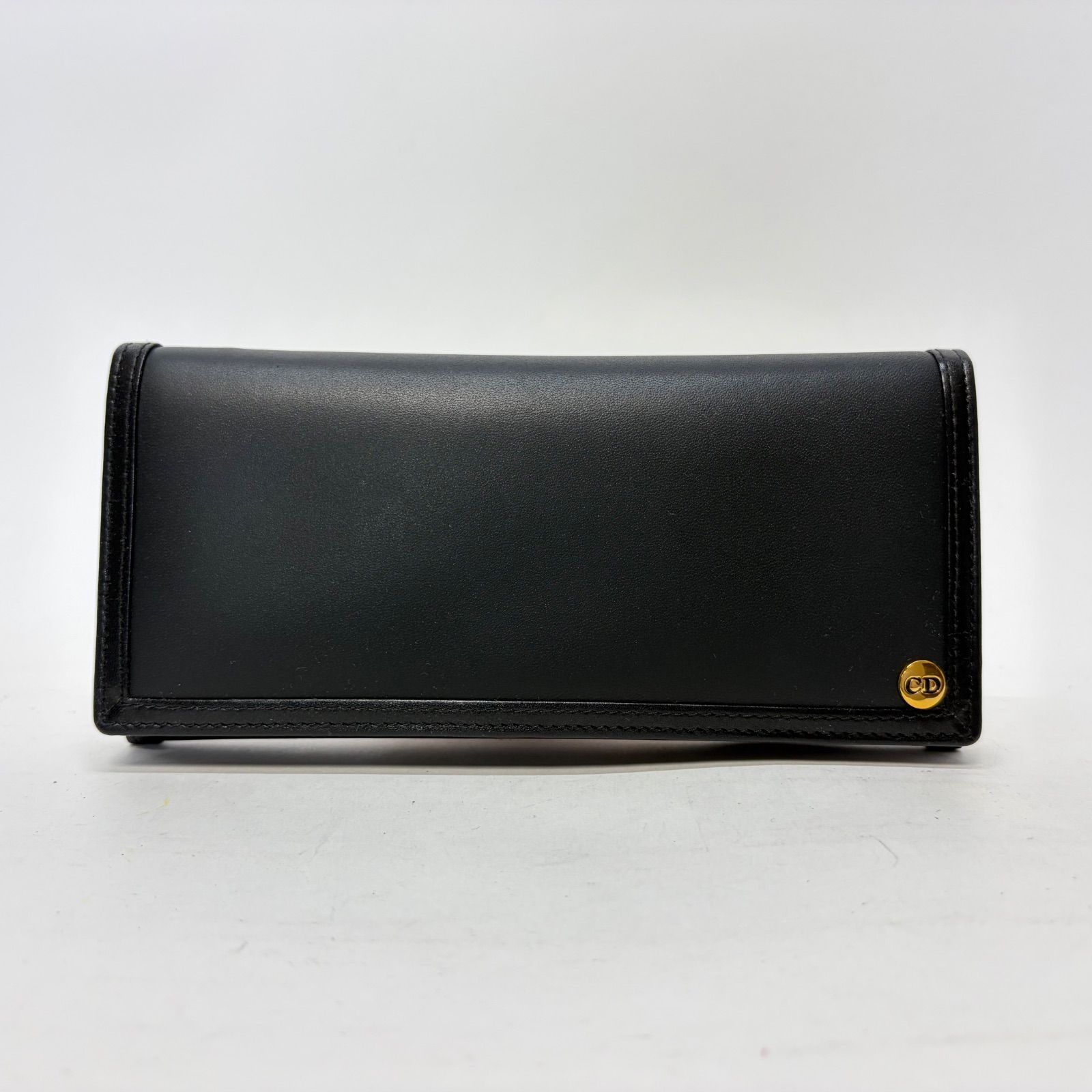 3925 Christian Dior クリスチャンディオール 長財布 ブラック 