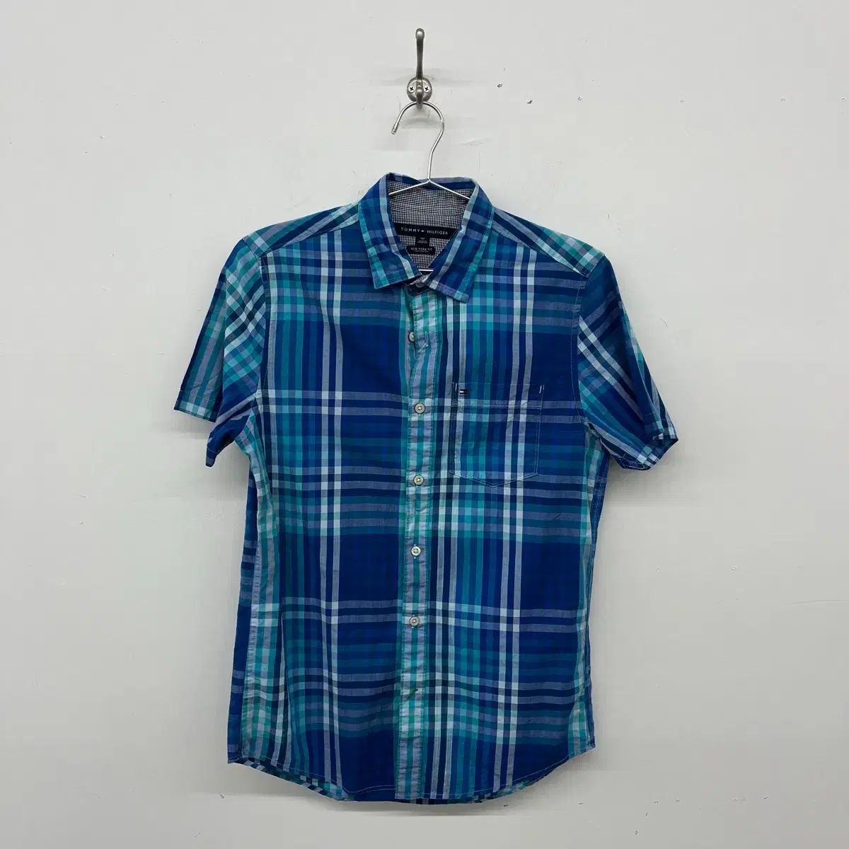 Tommy Hilfiger トミーヒルフィガー CHECK 半袖 シャツ レディース Sサイズ