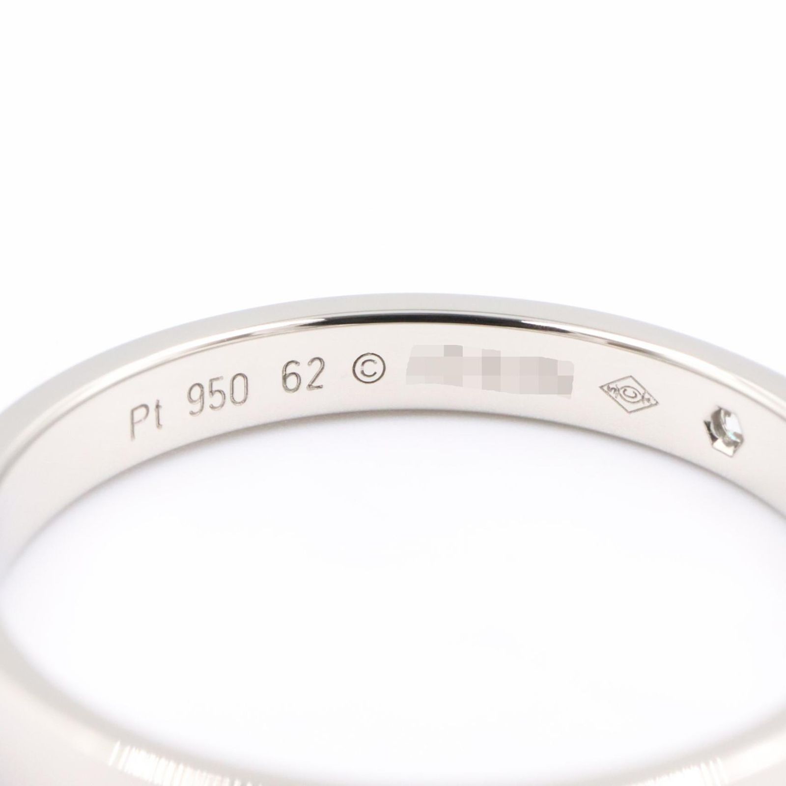 カルティエ CARTIER リング・指輪 Cドゥ カルティエ 1PD リング Pt950