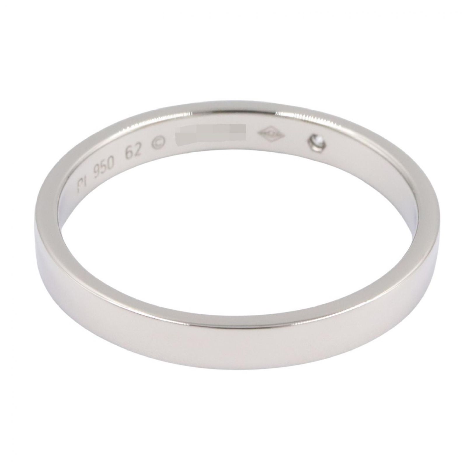 カルティエ CARTIER リング・指輪 Cドゥ カルティエ 1PD リング Pt950 