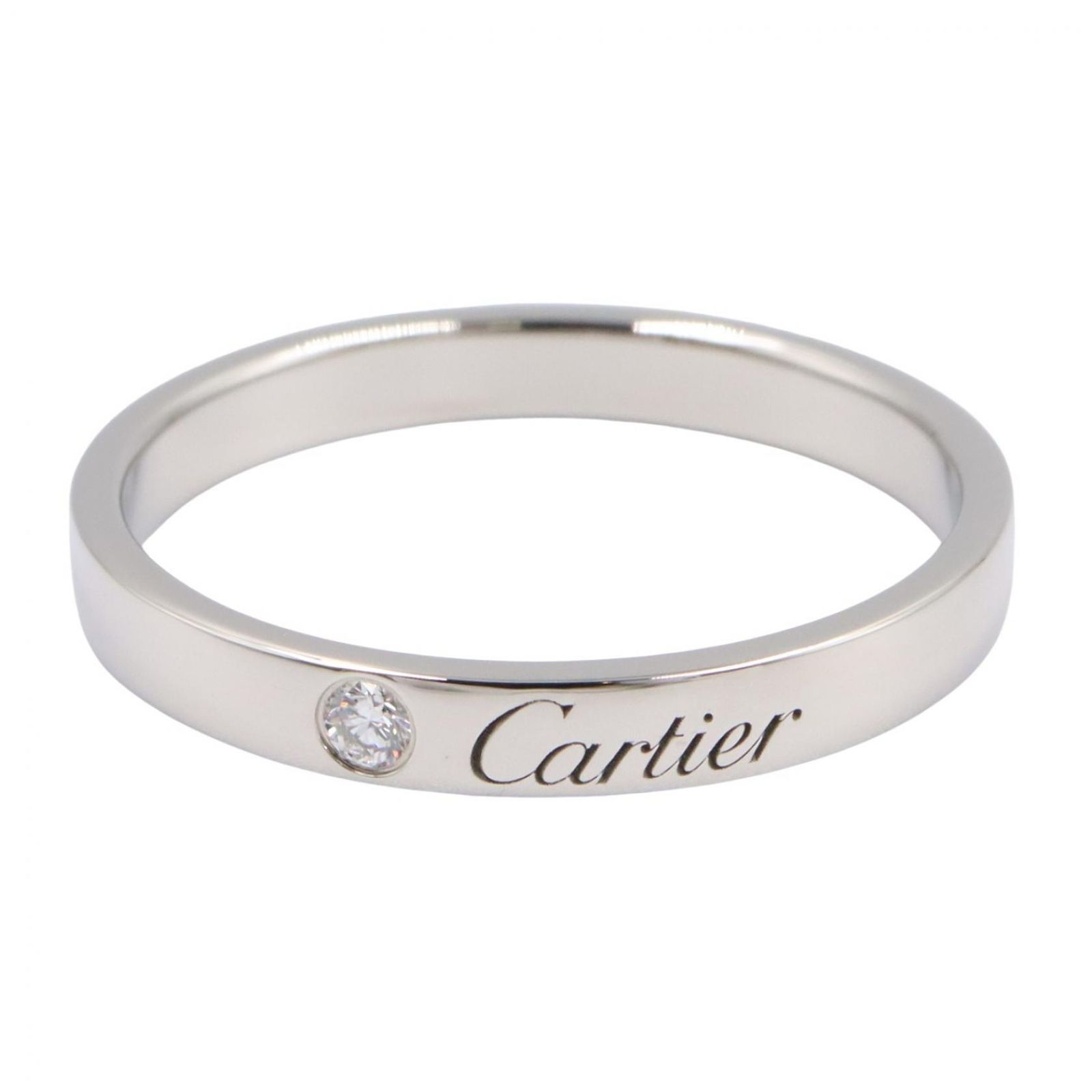 カルティエ CARTIER リング・指輪 Cドゥ カルティエ 1PD リング Pt950