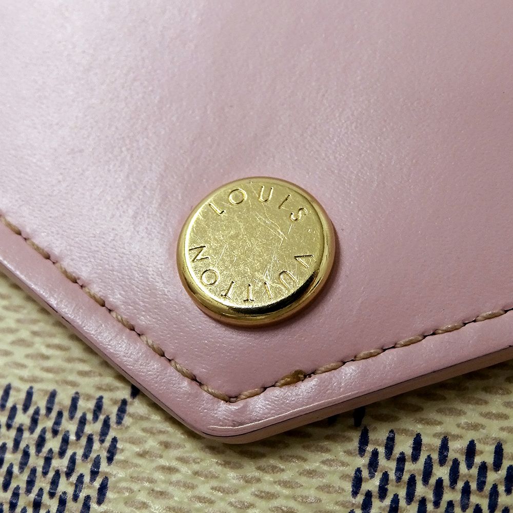 ルイ・ヴィトン LOUIS VUITTON 財布 ダミエ アズール レディース