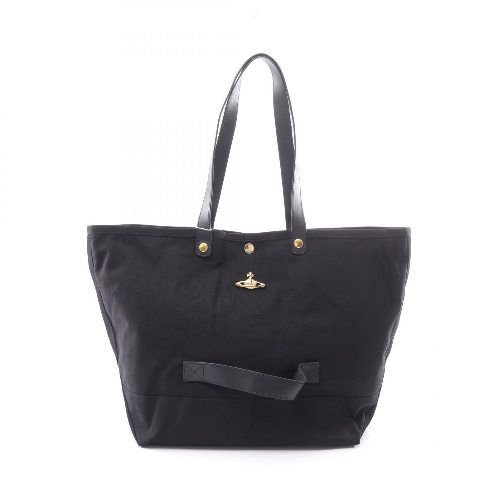 ヴィヴィアンウエストウッド Vivienne Westwood トートバッグ UTILITY SHOPPER 4205007GUW01CJN401 ブラック キャンバス トートバッグ レディース 新品