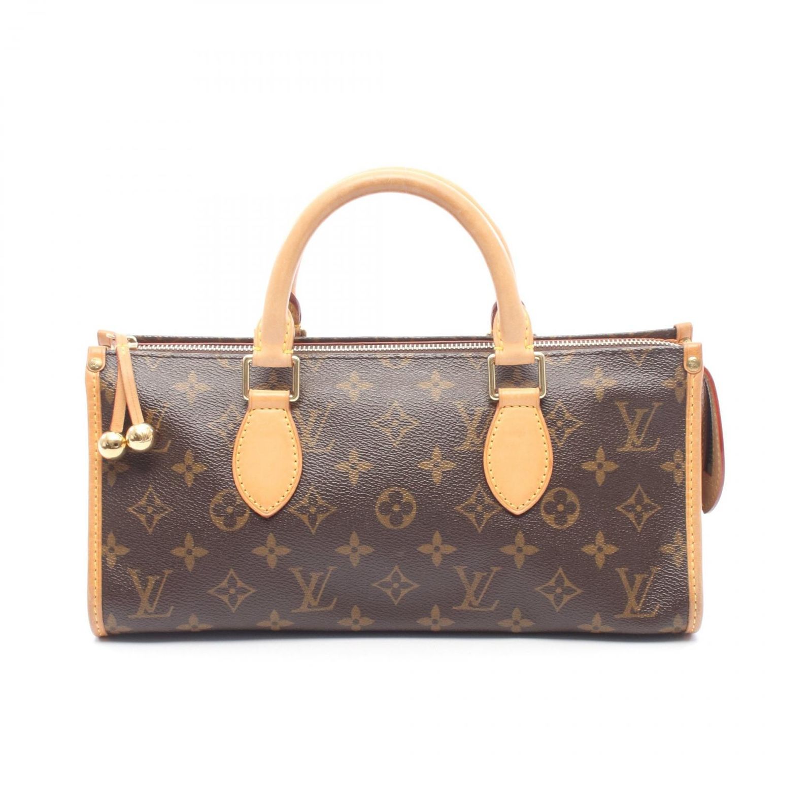 ルイ・ヴィトン LOUIS VUITTON ハンドバッグ ポパンクール M40009 PVCコーティングキャンバス レザー ポパンクール レディース Used B