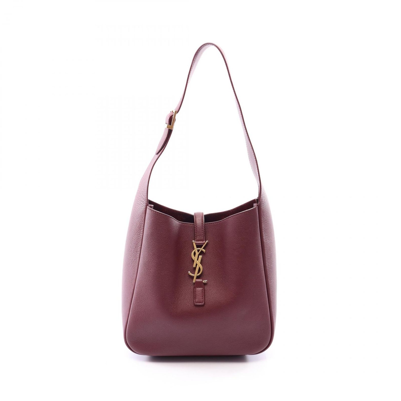 サンローランパリ SAINT LAURENT PARIS ショルダーバッグ LE 5 A 7 713938 ボルドー レザー LE 5 A 7 ソフト スモール レディース Used A