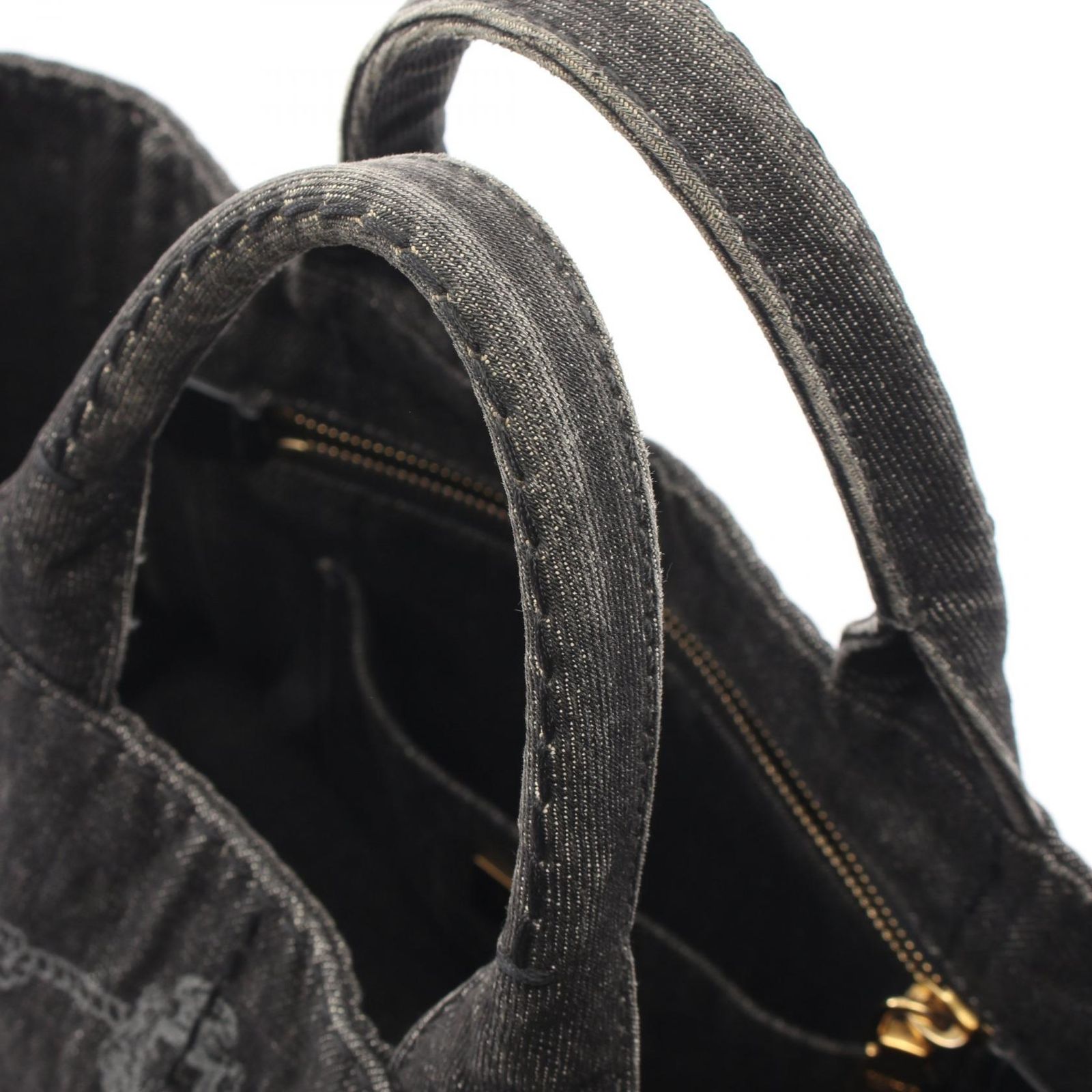 プラダ PRADA トートバッグ CANAPA カナパ 2WAY 1BG439 ブラック