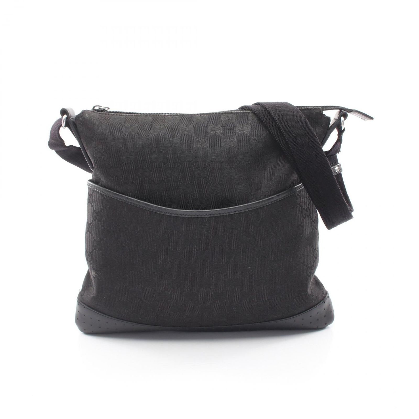 グッチ GUCCI ショルダーバッグ GGキャンバス 145857 ブラック