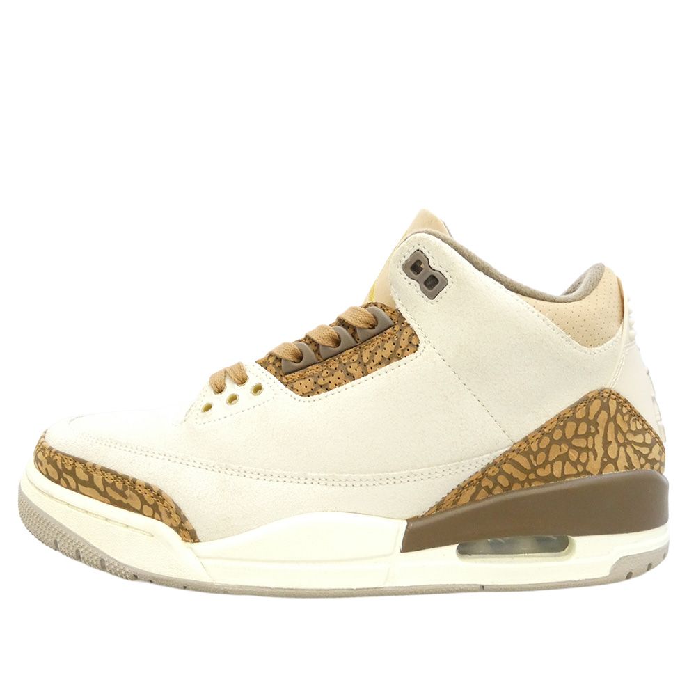 NIKE ナイキ CT8532-102 Air Jordan 3 Retro Orewood Brown エアジョーダン3 オールウッドブラウン レトロ ハイカット スニーカー オフホワイト系 ライトブラウン系 27cm【中古】
