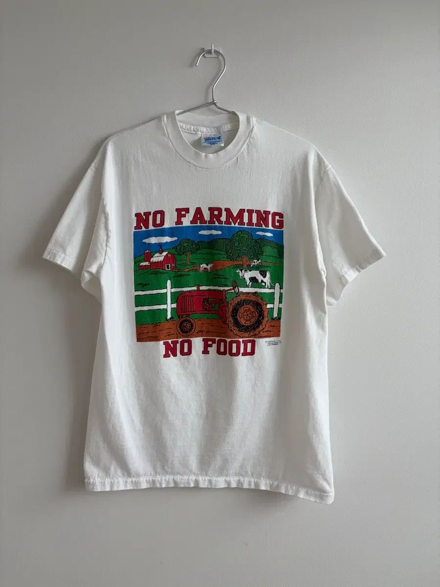 グラフィック半袖Tシャツ 白