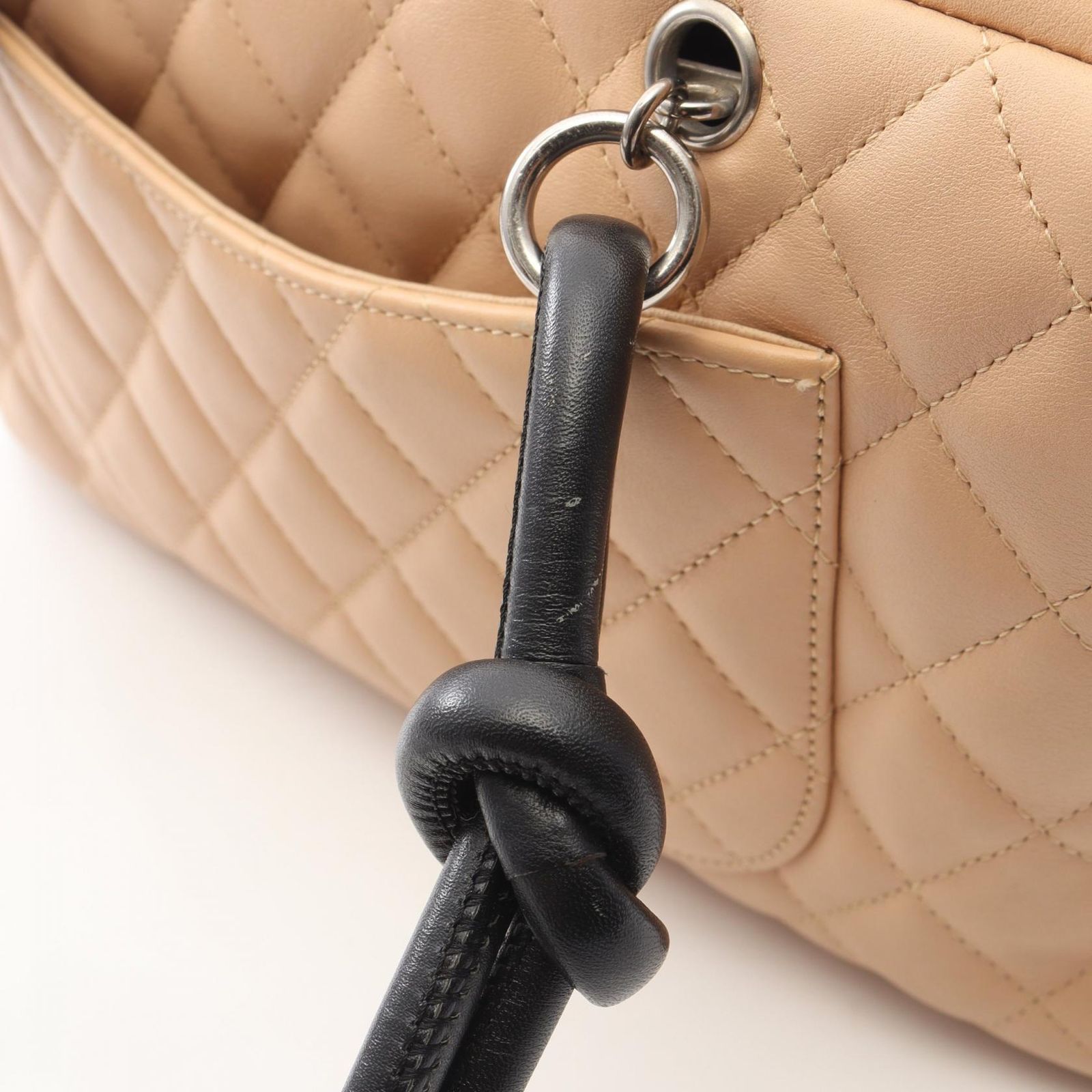 シャネル CHANEL ショルダーバッグ カンボンライン ボーリングバッグ 