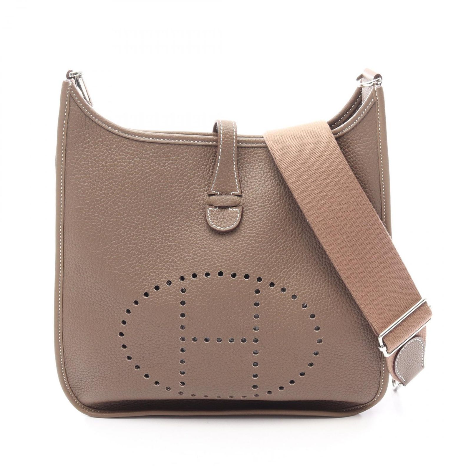 エルメス HERMES ショルダーバッグ エヴリン 3 トロワ PM エトゥープ エトゥープ その他 エヴリン3PM エトゥープ レディース Used A