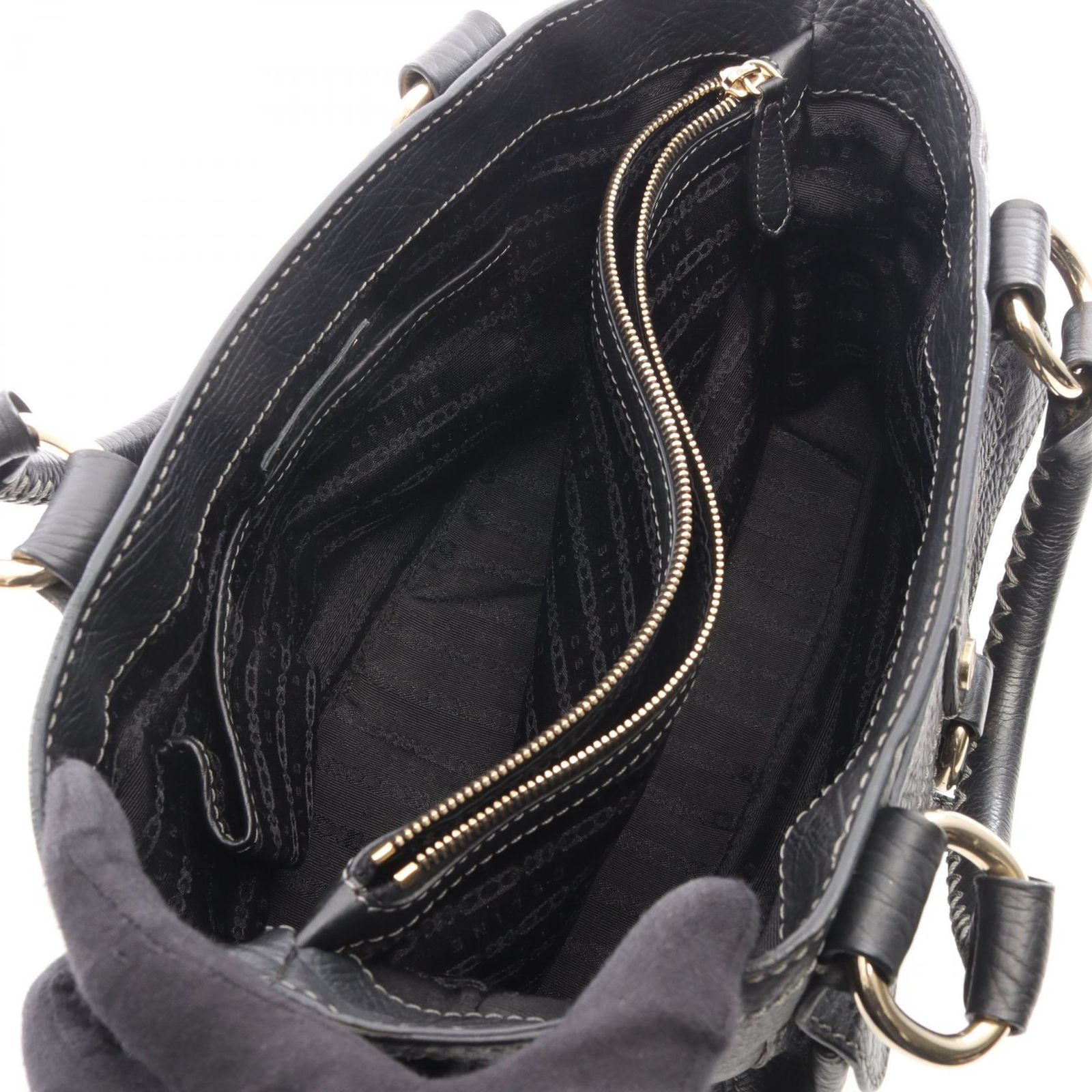 セリーヌ CELINE ハンドバッグ ブギーバッグ ブラック レザー ブギー 